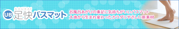 足快バスマット（そうかいバスマット）／話題の珪藻土バスマット【送料無料】